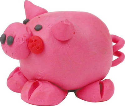 Set plasteline për fëmijë Eddy Toys 871125270600, 5x140g, shumëngjyrëshe