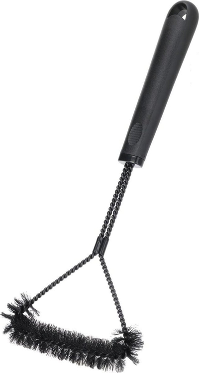 Furçë pastrimi për skarë Vergionic, 39 cm, çelik inox, e zezë