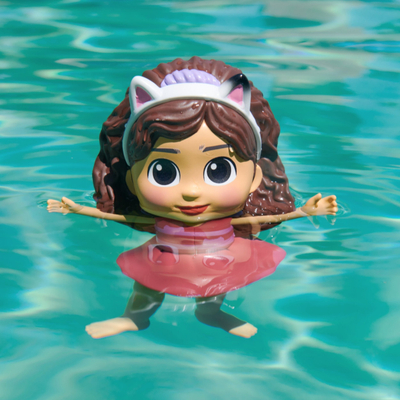 Figurë lodër Spin Master SwimWays Gabby, rozë/kaftë