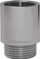Zgjatues rubineti Viega 3526, G3/4, 40mm, krom