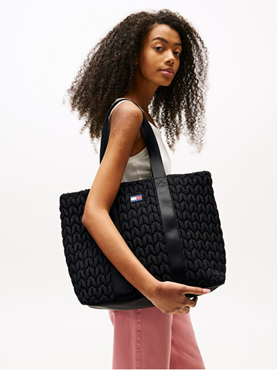 Çantë për femra Tommy Hilfiger Shopper, e zezë