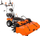 Pastrues me furçë Oleo‑Mac OM Line PKM 100, motor Briggs &amp; Stratton 6.5HP, vetështytës, portokalli