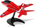 Model avion Airfix QUICKBUILD Red Arrows Hawk, lodër për me e ndërtu vetë, i kuq