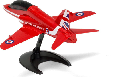 Model avion Airfix QUICKBUILD Red Arrows Hawk, lodër për me e ndërtu vetë, i kuq