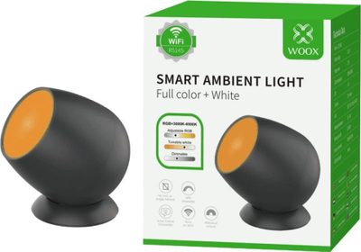 Spot drite i zgjuar Woox R5145, WiFi LED 2.2W, RGB, i bardhë