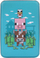 Letra loje Paladone Minecraft Animal, set standard, kuti metal, shumëngjyrëshe