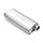 Muffler sportiv SLIDE Middle, 2.5" 63mm, çelik inox 304, 550mm, argjendtë
