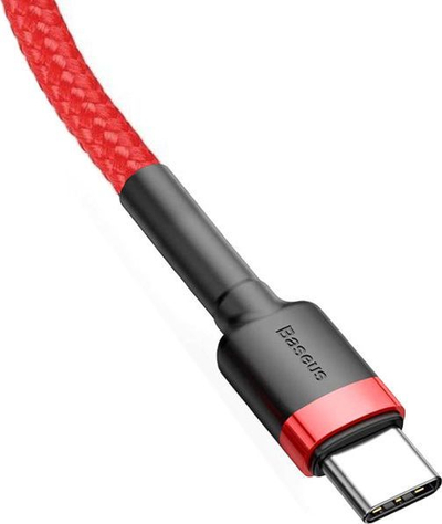 Kabllo Baseus Cafulo, USB-C në USB-C, 2m, e kuqe