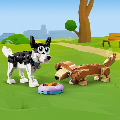 Set LEGO® Creator 31137 Cute dogs, 475 pjesë