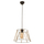 Llambë tavani metal + litar Ø30×81 cm (HM7566.01)