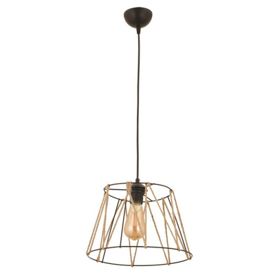 Llambë tavani metal + litar Ø30×81 cm (HM7566.01)