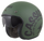 Helmetë moto Cassida Oxygen 2.0 Gear, e hapur, vizor dielli, jeshile mat e zezë
