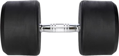 Hantelë HMS HG PRO 45, 45 kg, e veshme me gomë