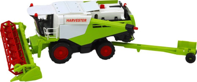 Lodër kombajnë LEAN Toys Harvester, me pjesë që lëvizin, për kalamaj 3+, jeshile