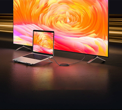 Kabllo USB C në HDMI Ugreen CM565, 2.1 8K 60Hz, 1.5m, gri
