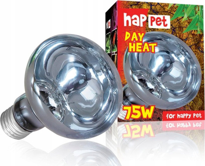 Грејна сијалица за терариум Happet Heating Bulb, UVA, 75W