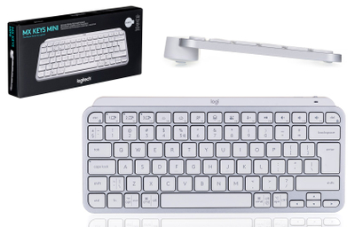 Tastierë Logitech MX Keys Mini, RF Wireless + Bluetooth, e hirtë