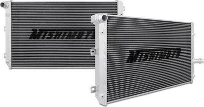 Radiator alumini Mishimoto MMRAD MAC 06, për VW Golf MK5 GTI 2006 2009, argjendtë