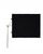 Flamur fotografik GlareOne Black Flag, 75 x 90 cm, i zi