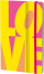 Fletore Stifflex Fluo Love A5, 192 faqe, e verdhë