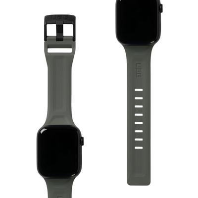 Rrip ore UAG Scout për Apple Watch 49 45 44 42mm, silikon, s’i hyn djersa, jeshile