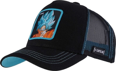 Kapelë baseball Capslab Freegun Dragon Ball Z Goku CL DBS3 1 CAS GOK1, logo e qëndisur, e zezë