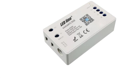 Kontrollues LED LED line VARIANT RGB, RF WiFi Tuya, 12V, i bardhë
