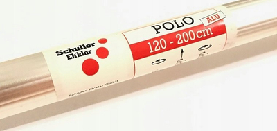 Shtangë teleskopike Schuller Polo, alumin, 120-200 cm, ngjyrë argjendi