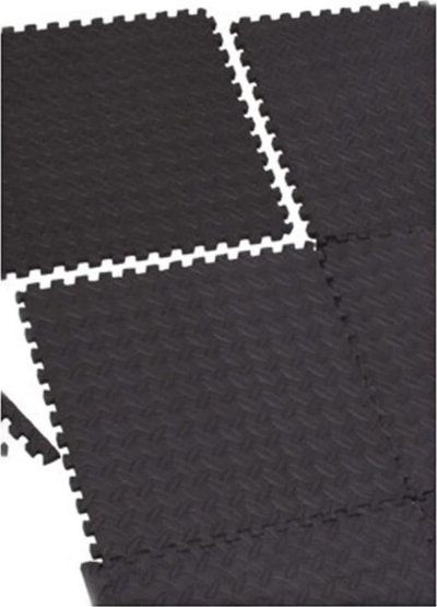 Pllaka për dysheme XQ Max Floor Mat Tiles, set me 6 copë, 40 x 40 cm, gri e errët