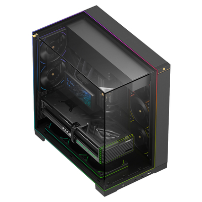 Kasë Thermalright A70 Argb FanUB, e zezë