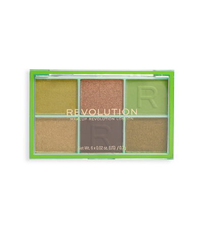 Paletë për sy Revolution Reloaded, Its Giving Green, 0.7 g