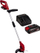 Trimer bari me bateri Einhell GC-CT 18/24 Li, 18V, 2.5Ah me karikues, i kuq