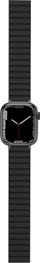 Rrip Apple Watch JCPAL JCP6284 Flex Form, magnetik, silikon, zi portokalli