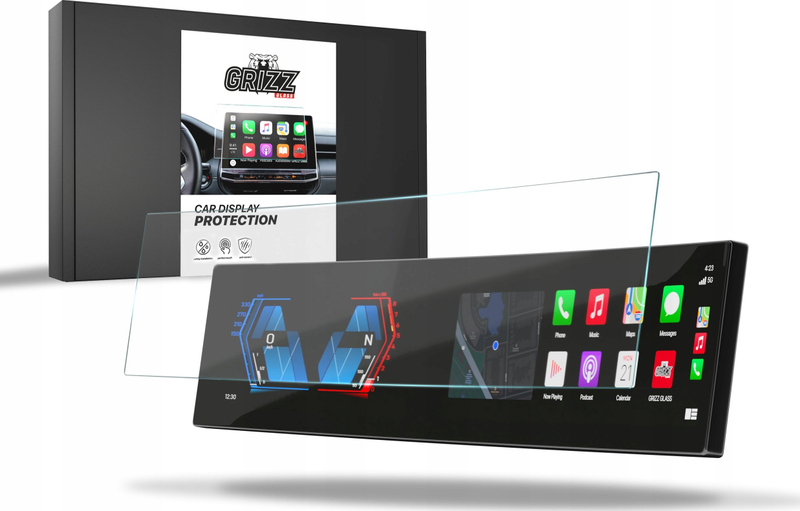 Mbrojtëse ekrani qeramike GRIZZ për BMW 2 Coupe G42 2023-2024, prerje precize, transparente