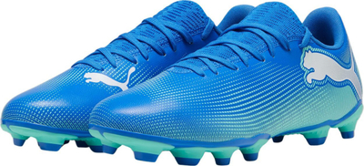 Këpucë futbolli Puma Future 7 Play FG AG 107939 01, për burra, blu