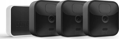Sistem sigurie pa tela Blink Outdoor, 3 kamera, 1080p, shikim nate, i zi