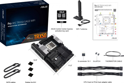 Pllakë amë ASUS PRO WS TRX50-SAGE WIFI