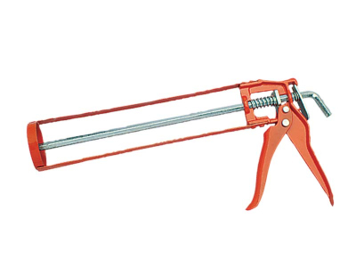 Pistoletë silikoni Modeco Skeleton MN-79-010, 230mm 9", portokalli