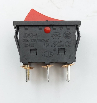 Ndërprës Dedra Strong JD03, 30A 125/250V, 12-24V, i zi
