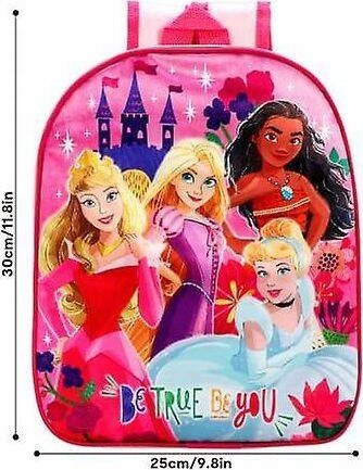 Çantë shpine Disney Princess për vajza, madhësi standarde, ngjyrë rozë