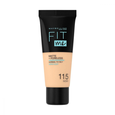 Krem pudër Maybelline Fit Me, Matte+Poreless, no.115, 30ml