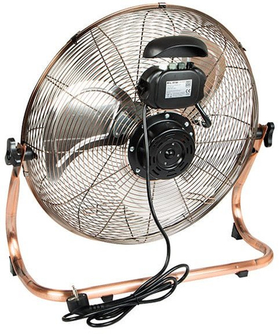 Ventilator dyshemeje Loft Retro Circulator, 200W, 45 cm, bakër