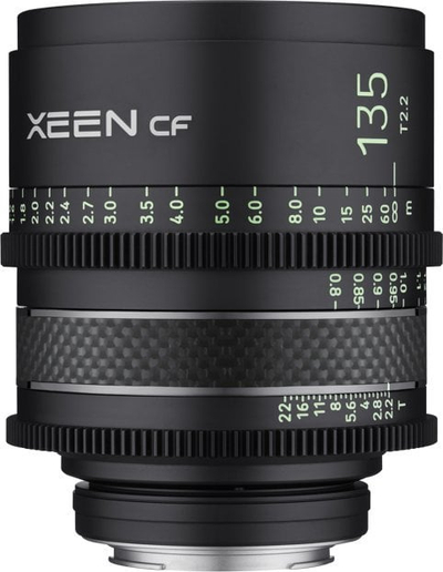 Lentë kinemaje Samyang Xeen CF 135mm T2.2, Sony E, e zezë