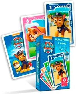 Loja me letra Cartamundi Paw Patrol, Black Peter edhe Memo, për kalamaj