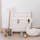 Рафт за книги за деца 3 Sprouts Recycled Book Rack, 62cm, рециклиран полиестер, крем терацо