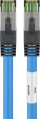 Kabllo rrjeti Wentronic Goobay CAT 8.1, 2m, SFTP, blu