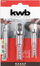 Set adaptorësh për çelësa tubash KWB 105310, 3 copë, krom