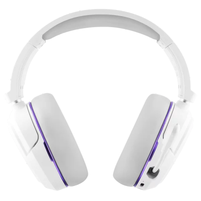 Kufje gaming Proove Rapture, pa tela, RGB, Bluetooth 5.3, të bardha
