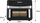 Фритеза на воздух Klausberg Oil Free Double Chamber Fryer, 9L, 1750W, сребрено-црна