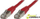 Kabllo rrjeti Microconnect CAT6, 1m, STP F/UTP, e kuqe